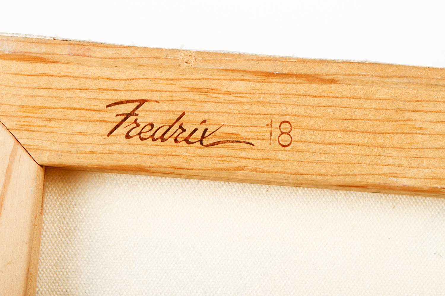 Geometric Abstract Oil Painting on Canvas