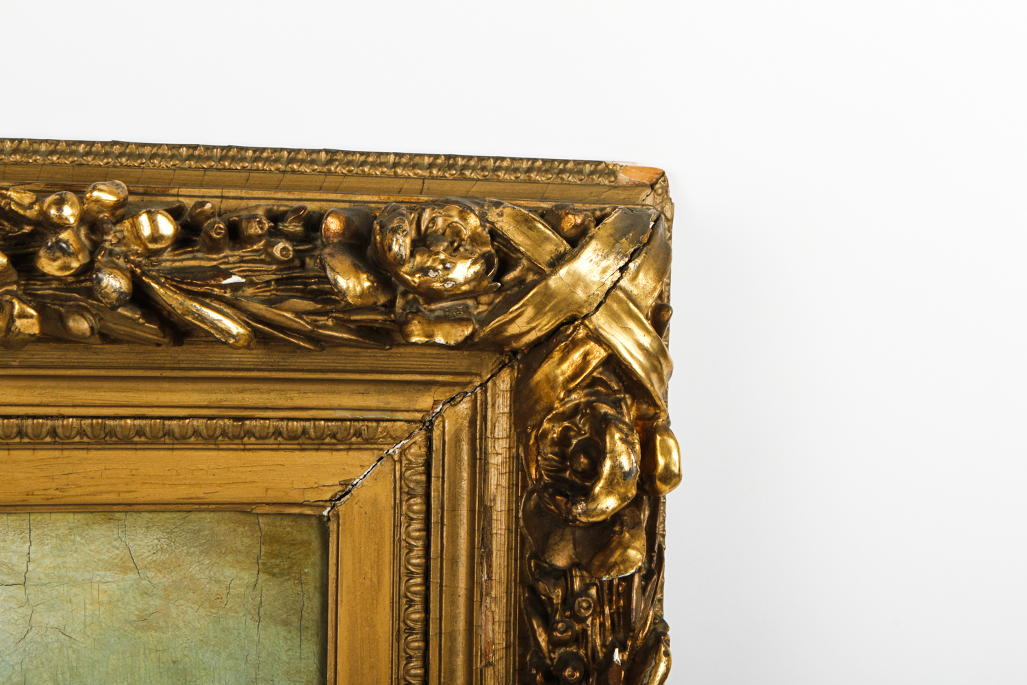 Louis Apol Oil Painting on Canvas of Dutch Winter Landscape