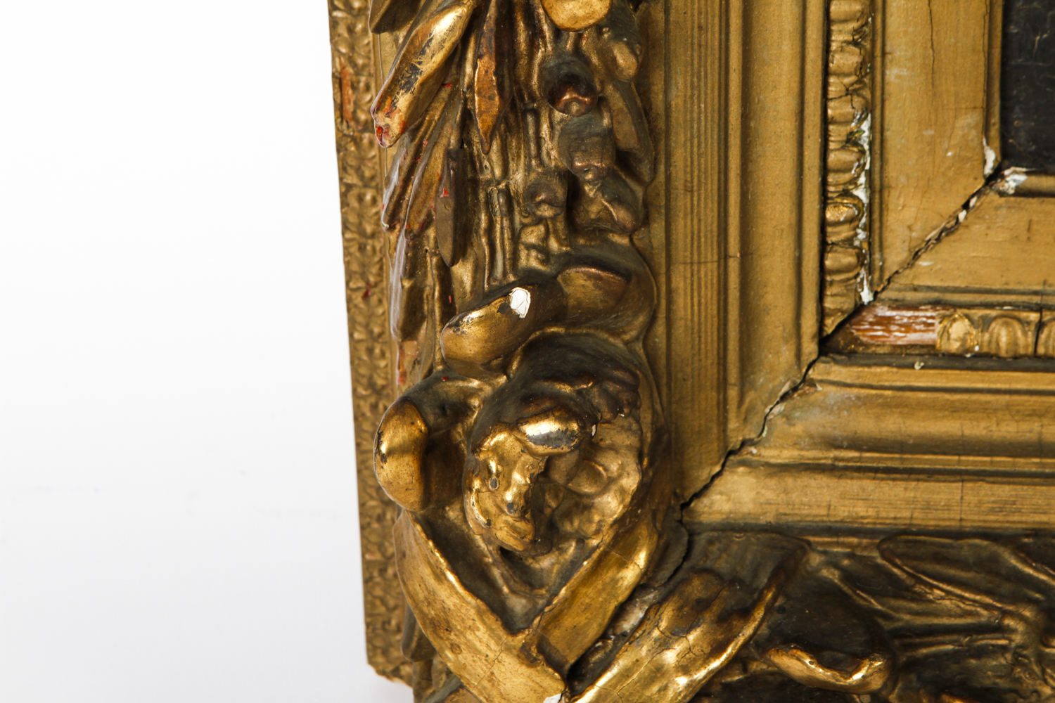 Louis Apol Oil Painting on Canvas of Dutch Winter Landscape