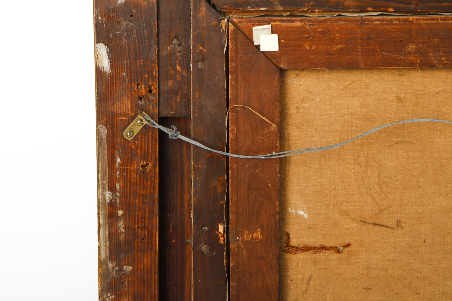Louis Apol Oil Painting on Canvas of Dutch Winter Landscape