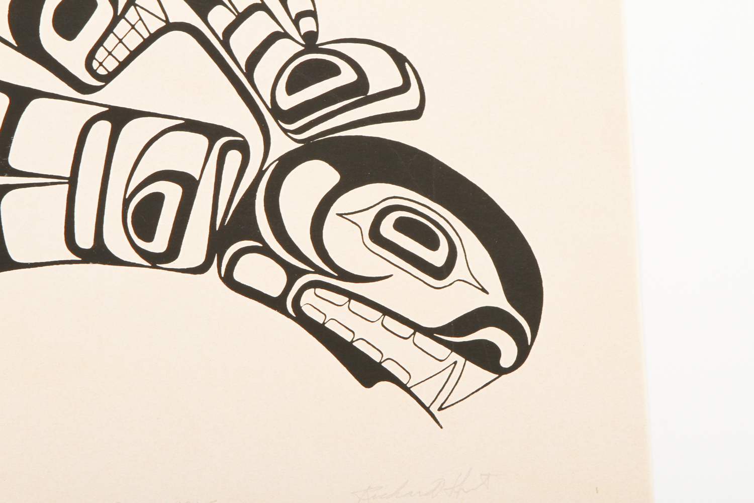 Richard D. Hunt Limited Edition Serigraph "Kwakiutl Killer Whale"