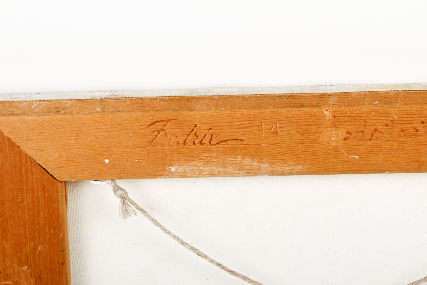 Edith Carter Acrylic Painting on Canvas "Rose Breasted Grosbeak"