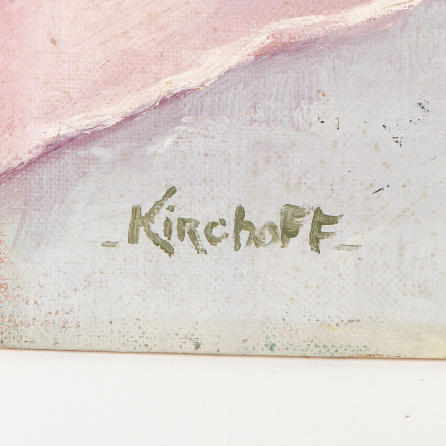 Loretta Adele Lee Kirchoff Oil Painting on Canvas Board