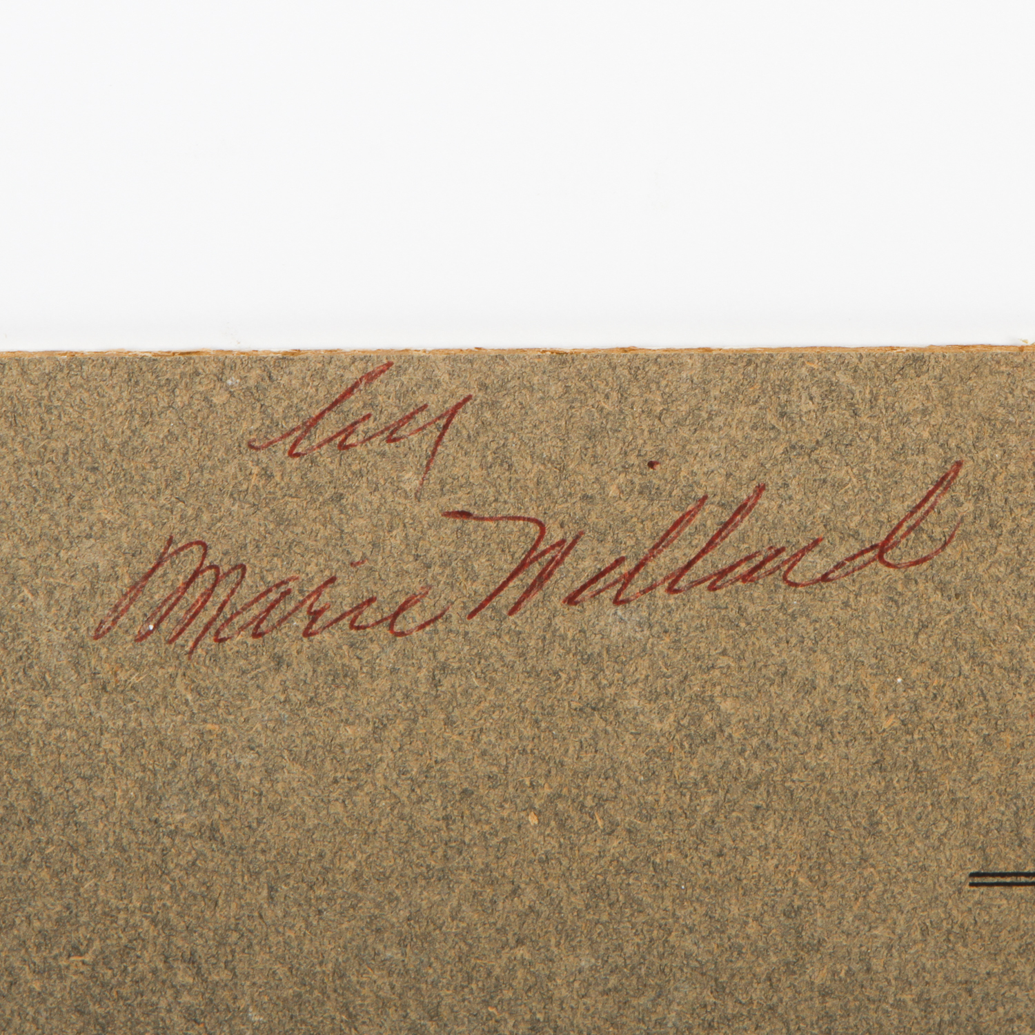 Marie Willard Watercolor Painting on Paper "Still Life with Flowers"