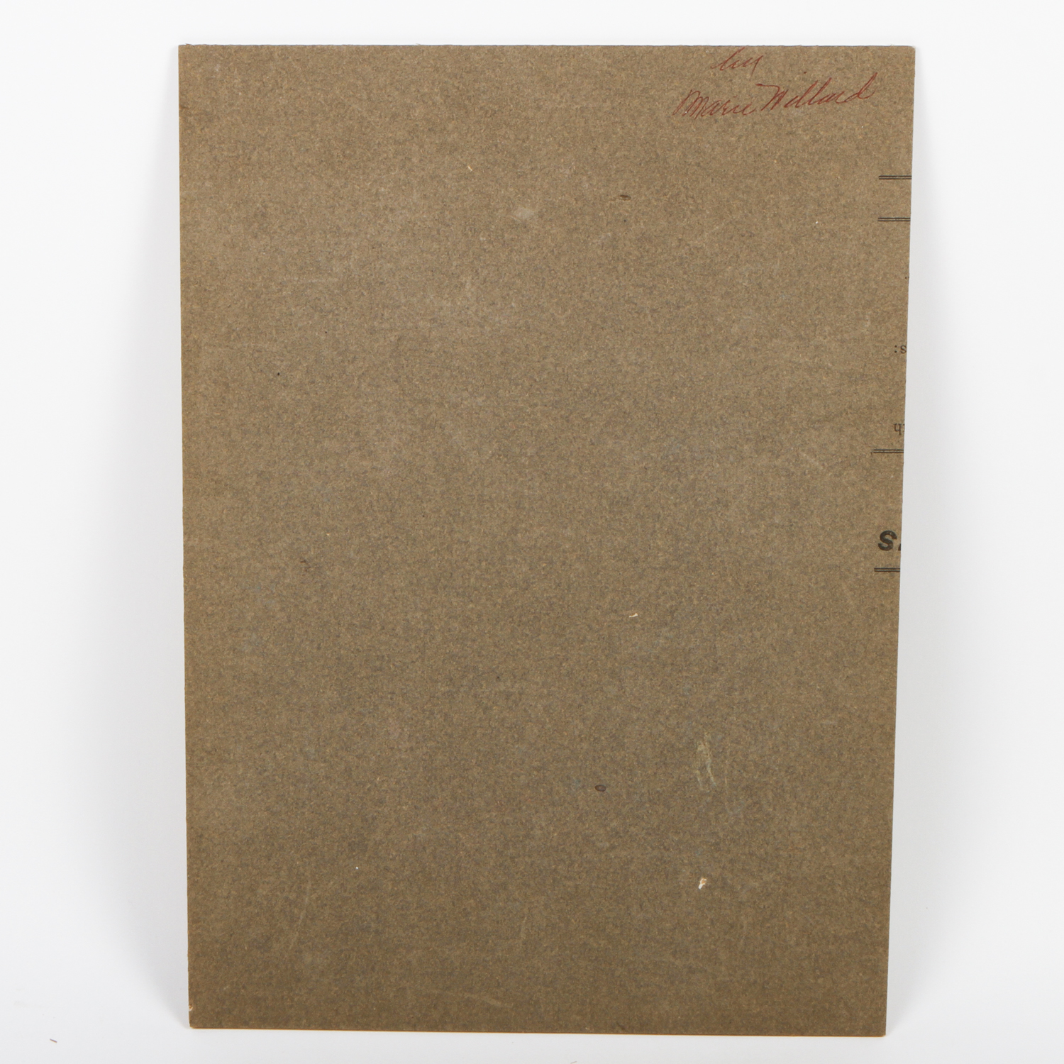 Marie Willard Watercolor Painting on Paper "Still Life with Flowers"