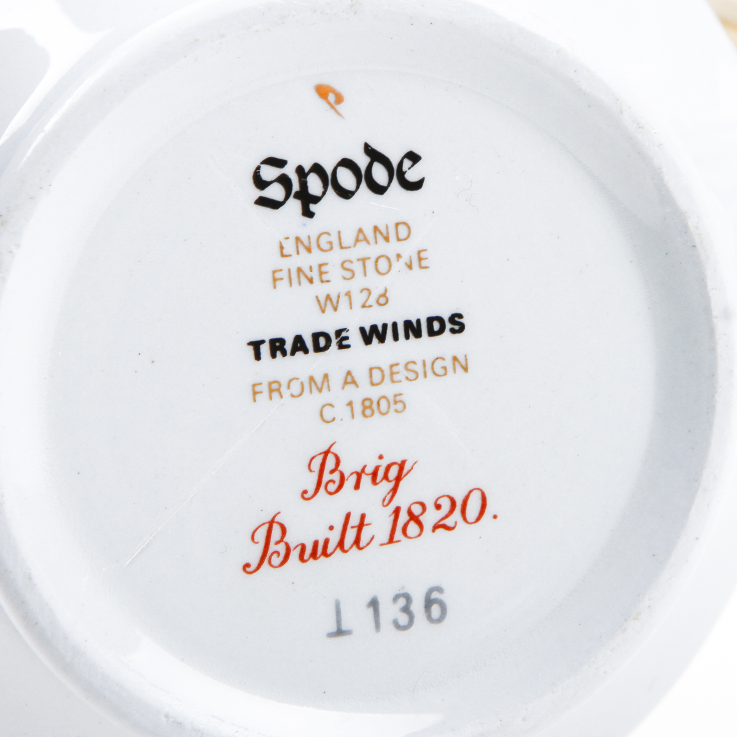 Collection of Spode "Tradewinds" China