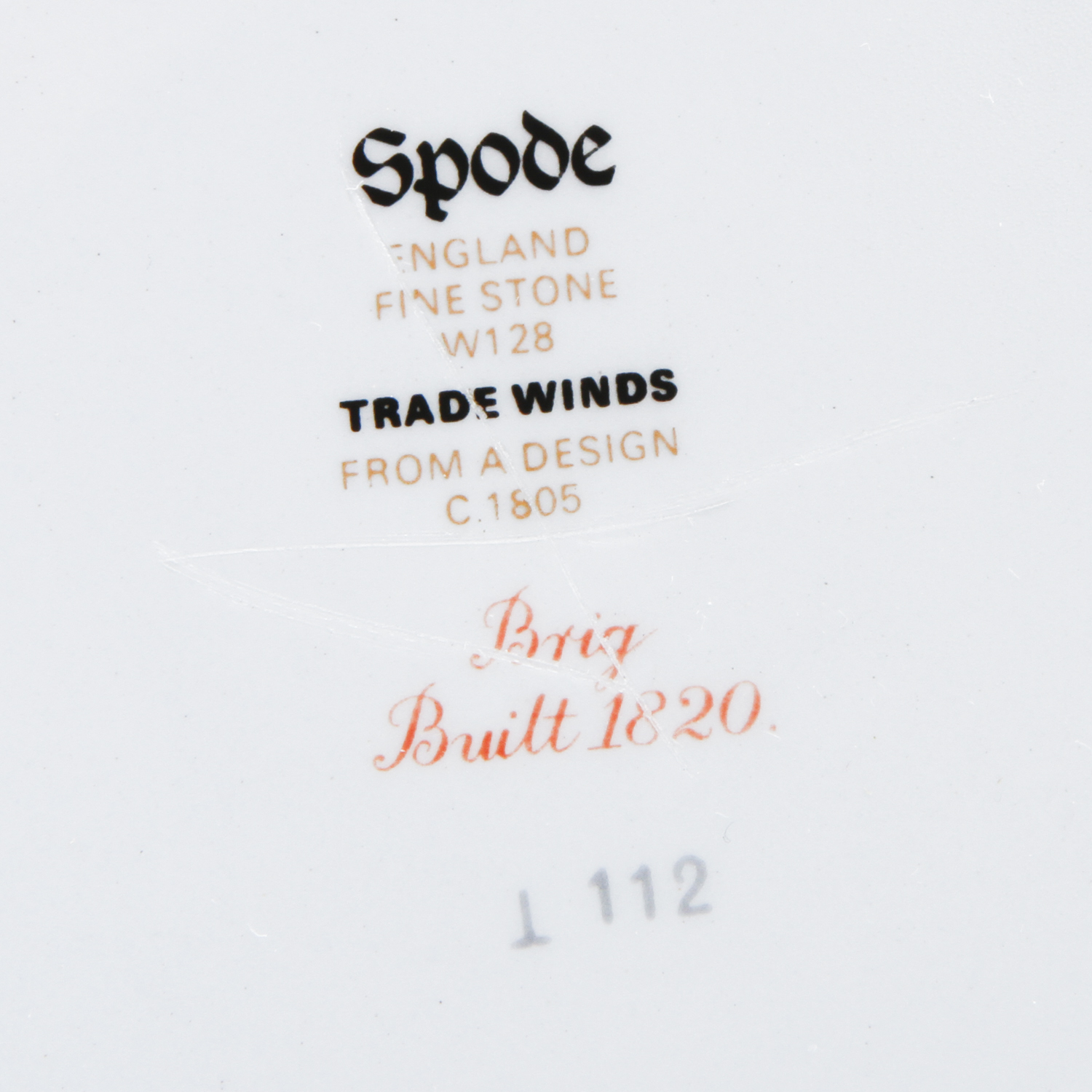 Collection of Spode "Tradewinds" China