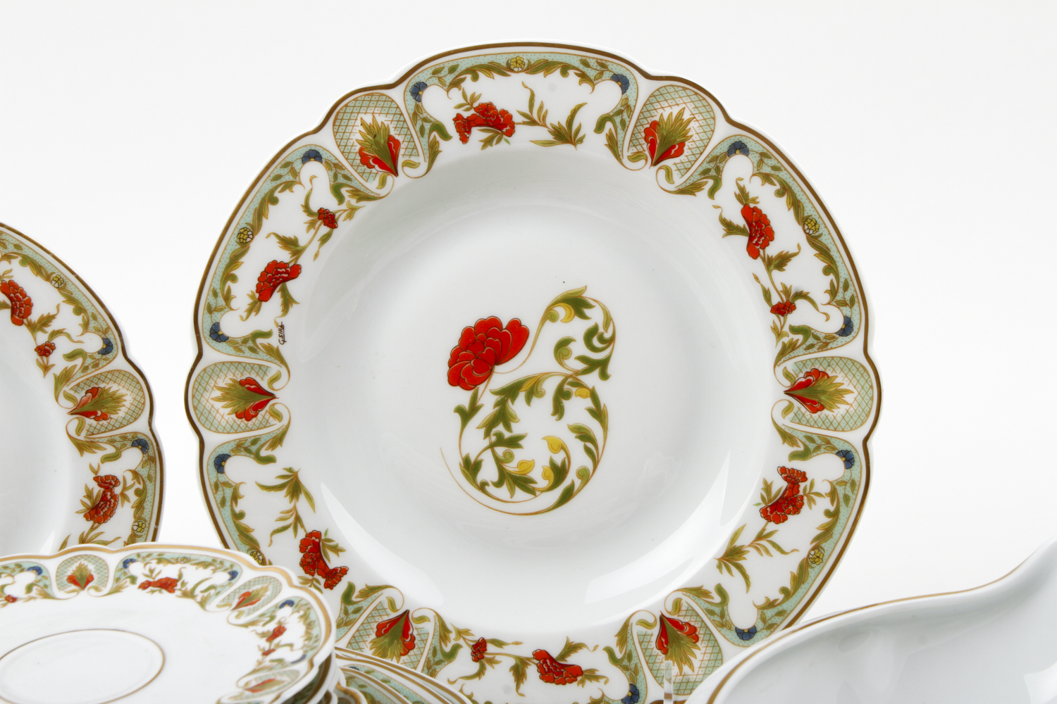 C.H. Field Haviland Limoges Mozart "Chantoung" China