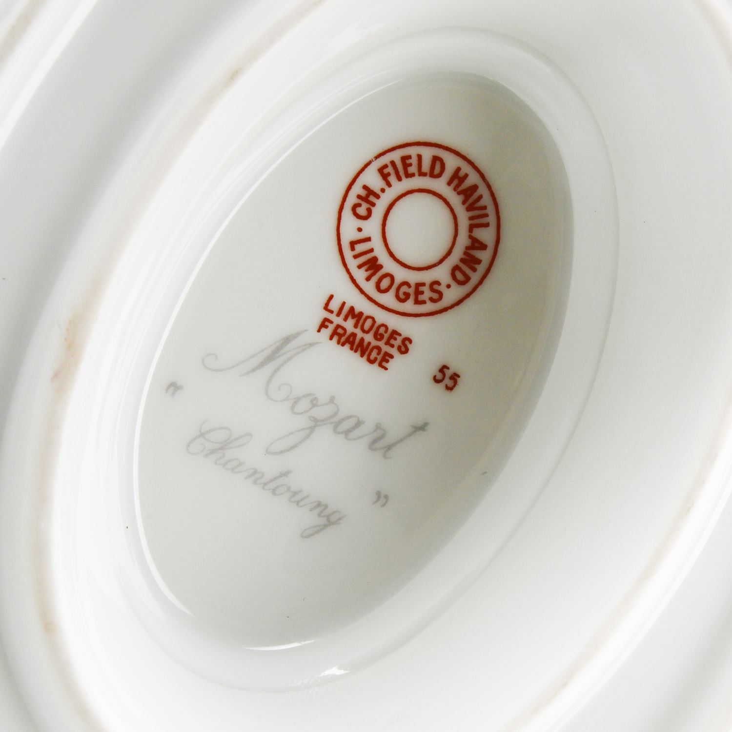 C.H. Field Haviland Limoges Mozart "Chantoung" China