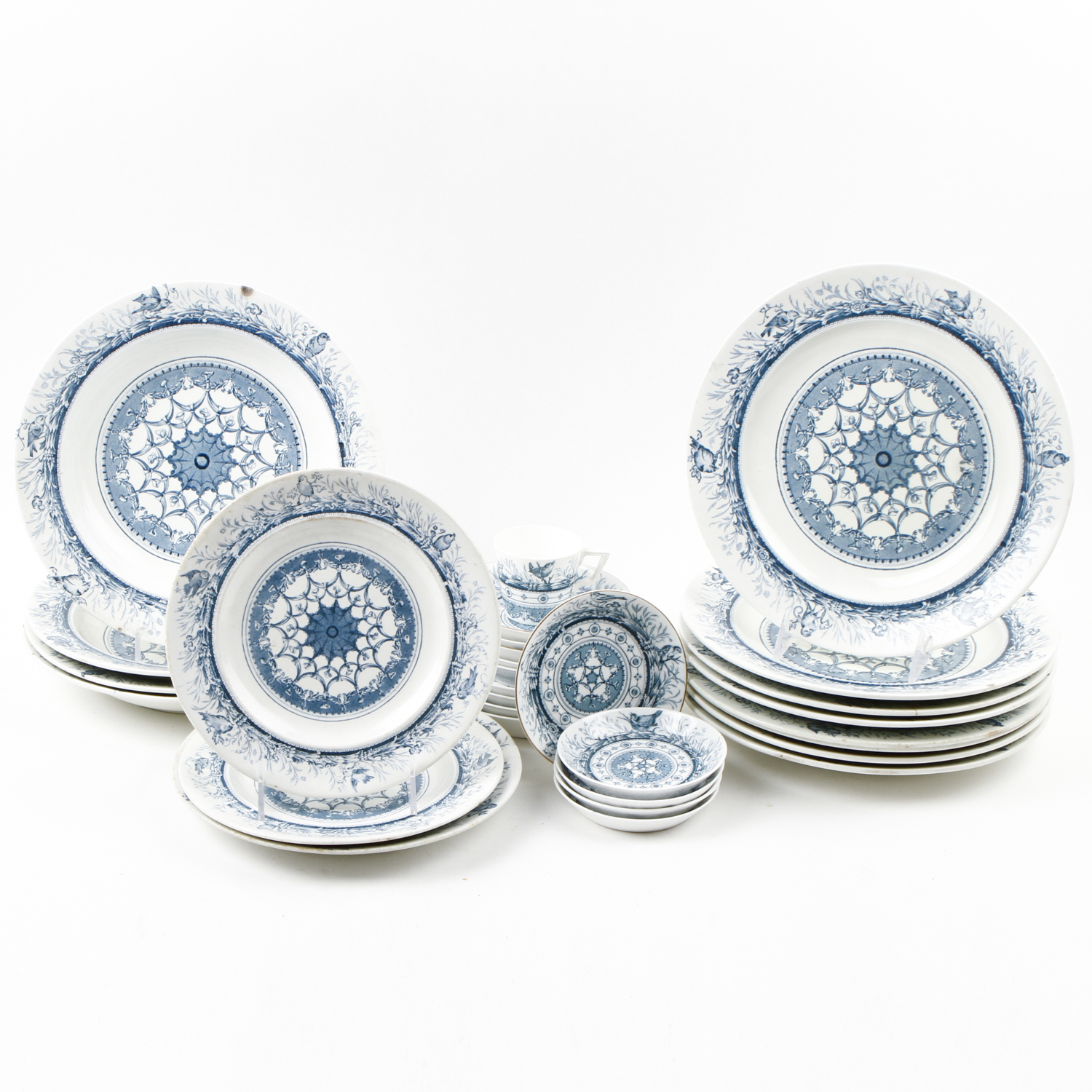 Assortment of Royal Crown Derby "Leopold" China