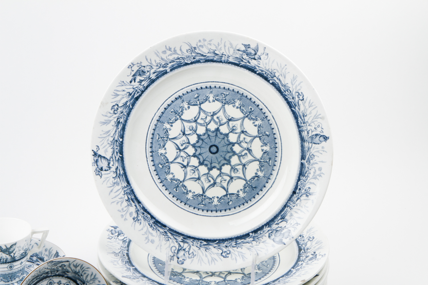 Assortment of Royal Crown Derby "Leopold" China