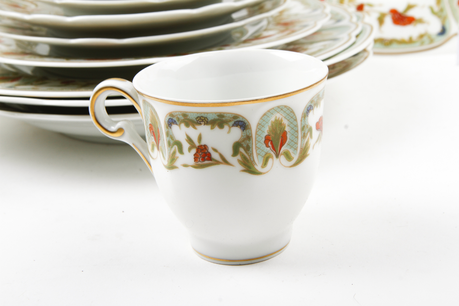 C.H. Field Haviland Limoges Mozart "Chantoung" China