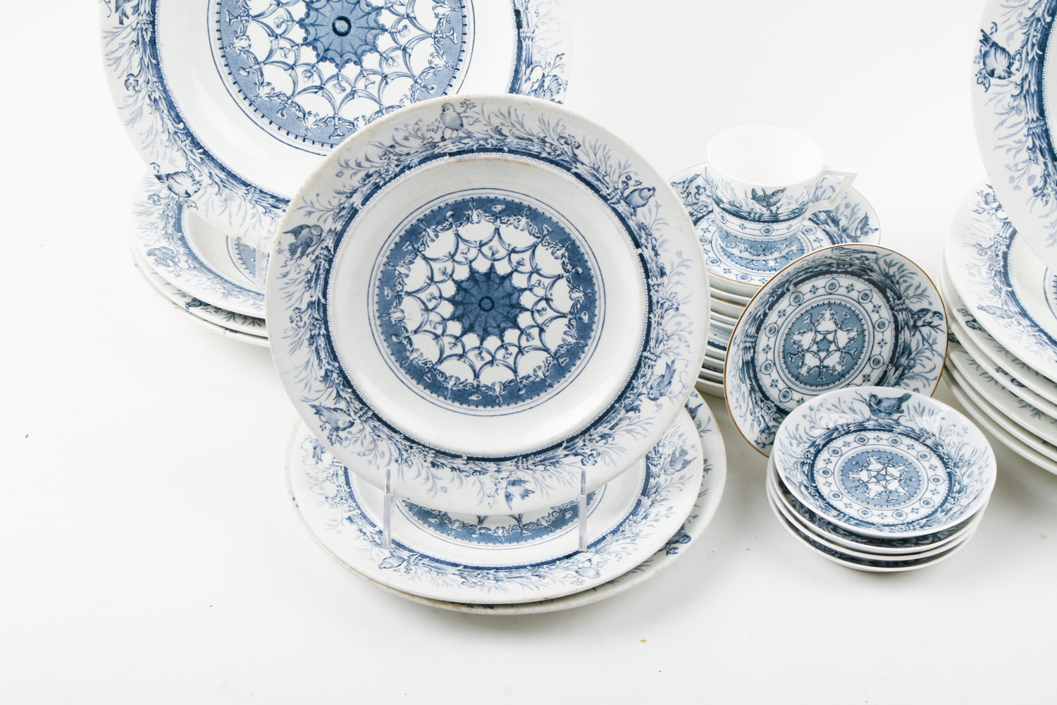 Assortment of Royal Crown Derby "Leopold" China