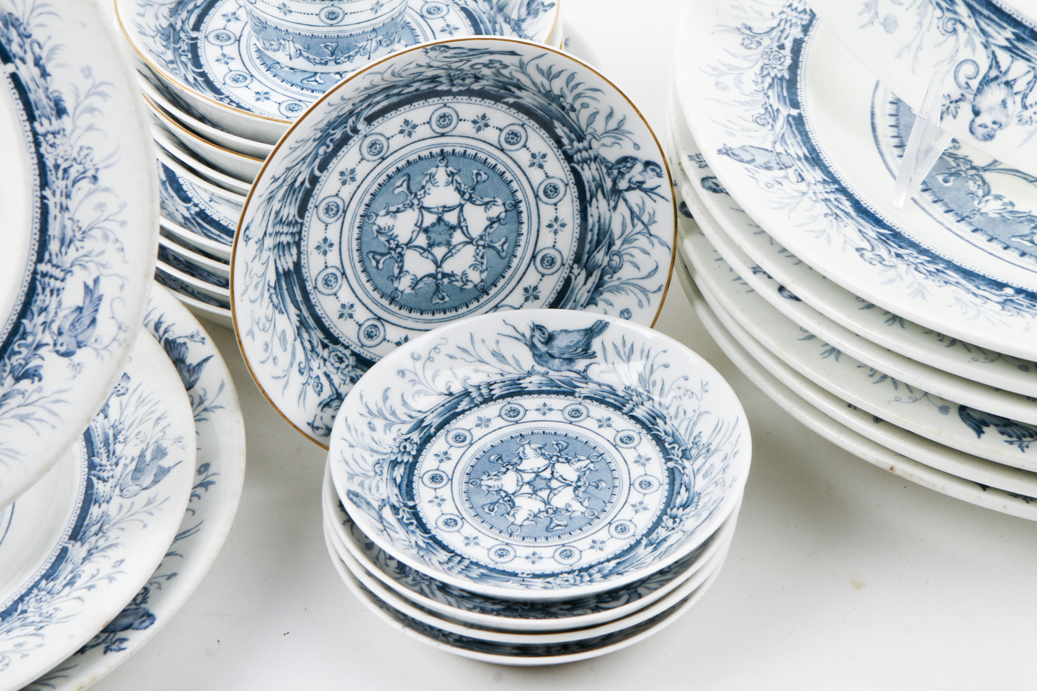 Assortment of Royal Crown Derby "Leopold" China