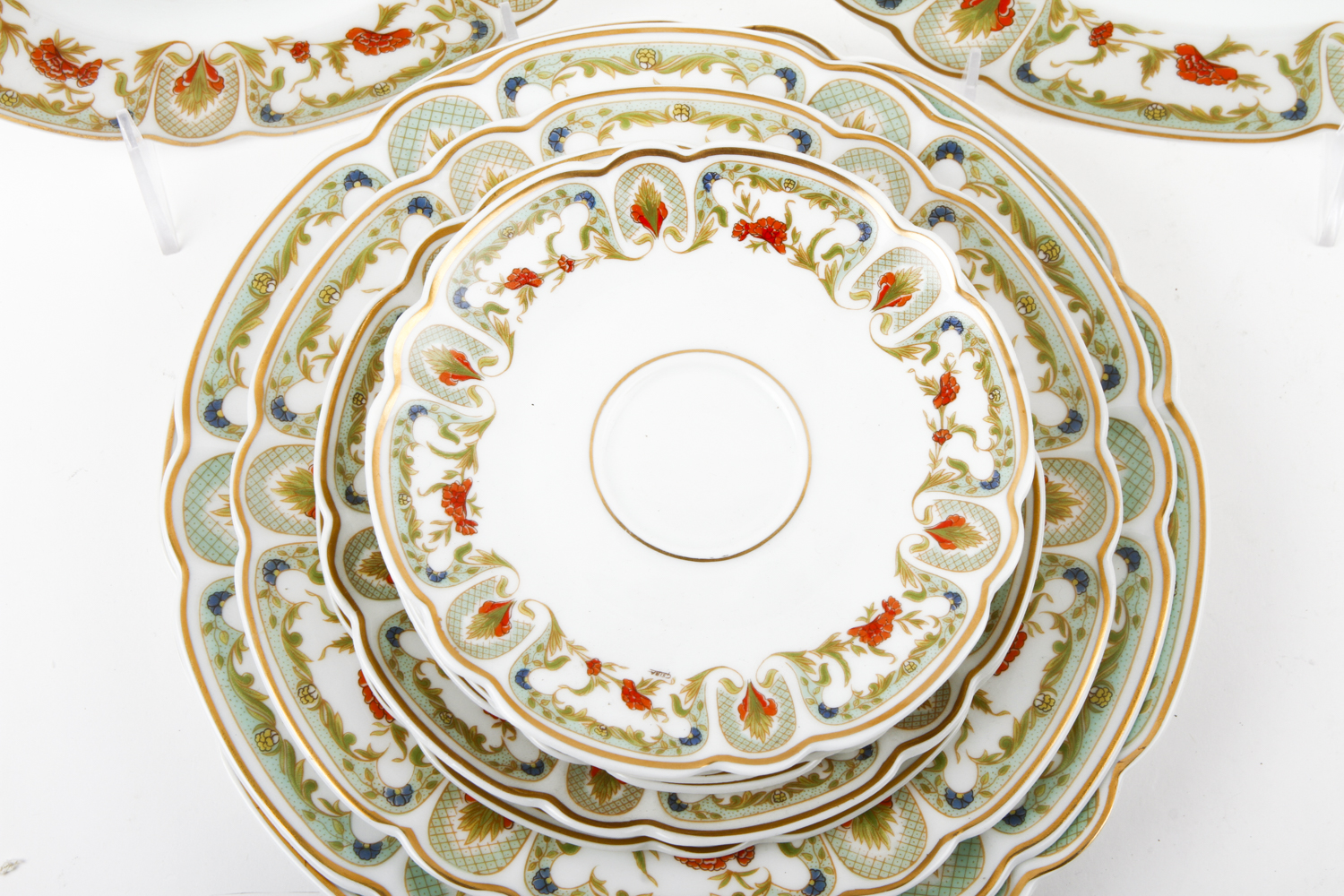 C.H. Field Haviland Limoges Mozart "Chantoung" China