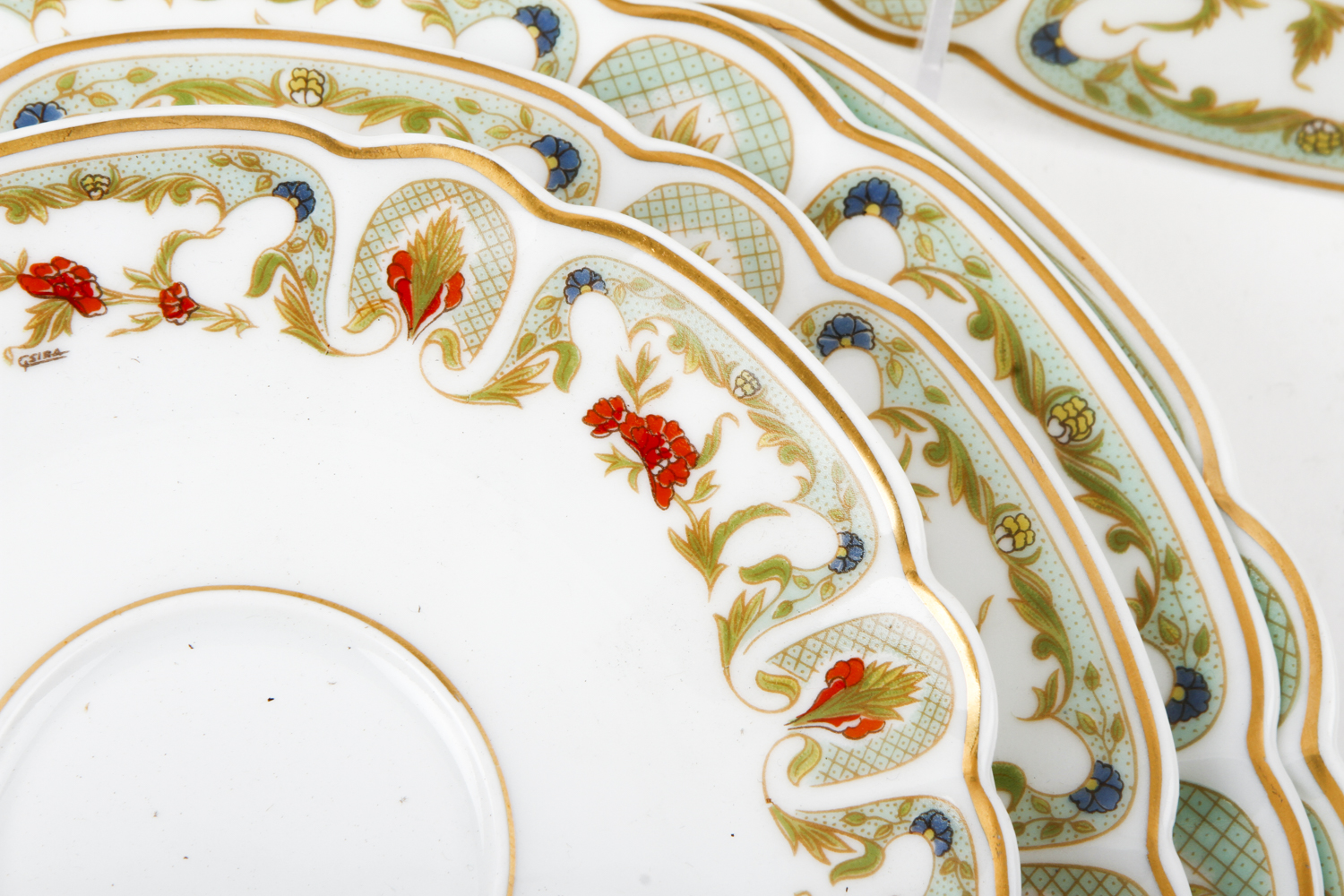 C.H. Field Haviland Limoges Mozart "Chantoung" China