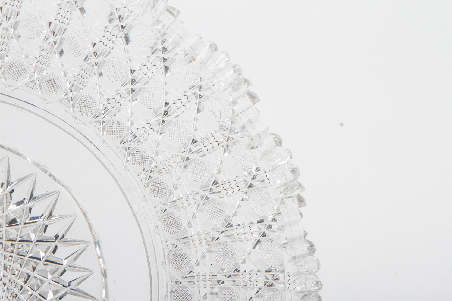 Cut Crystal Serving PIeces