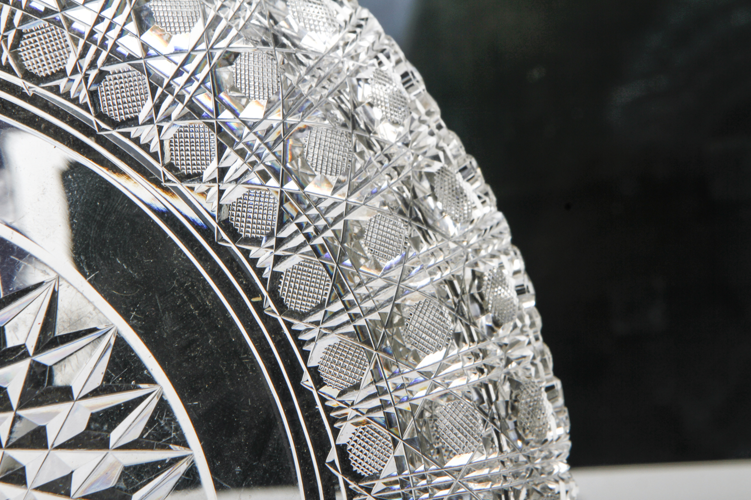 Cut Crystal Serving PIeces