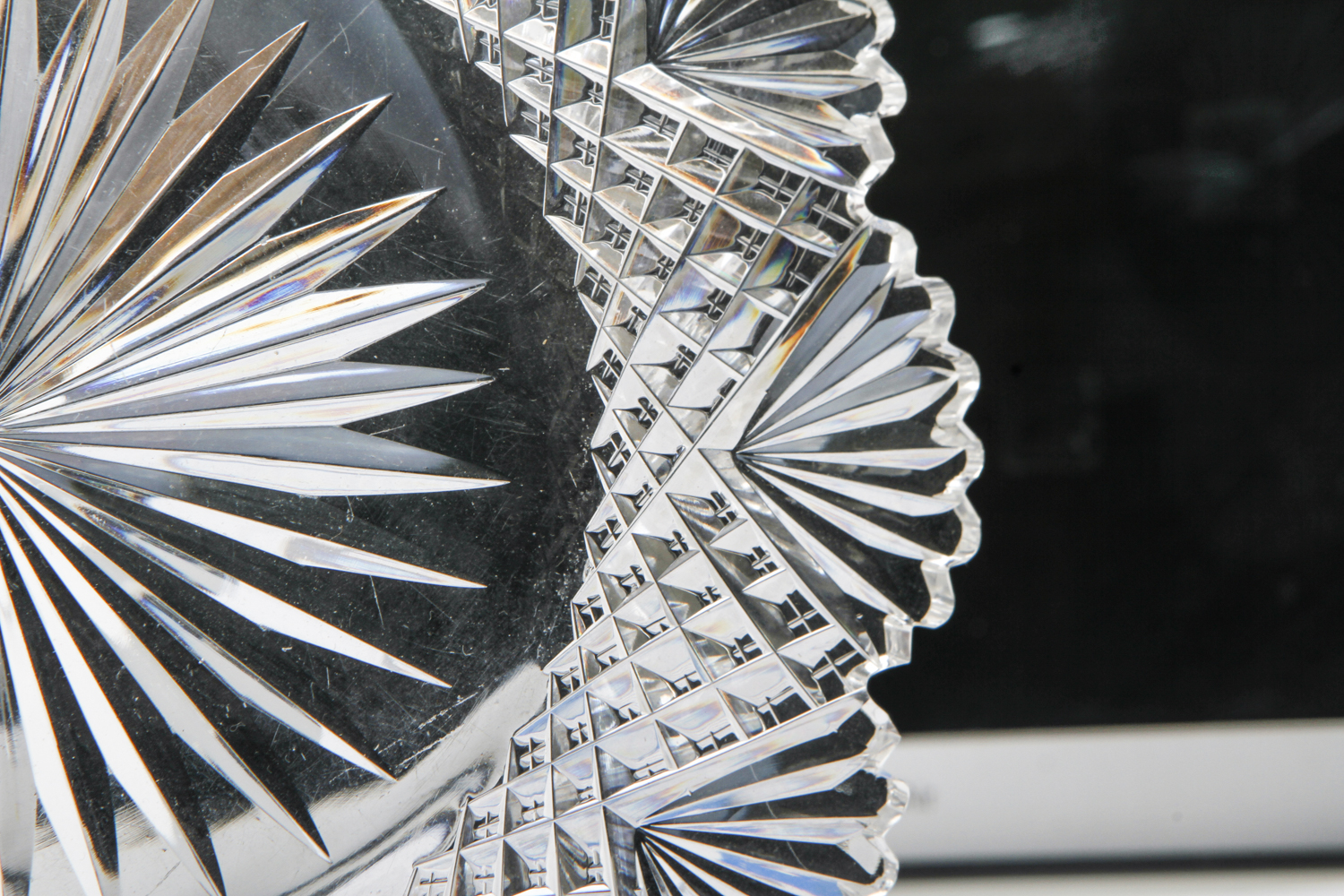 Cut Crystal Serving PIeces