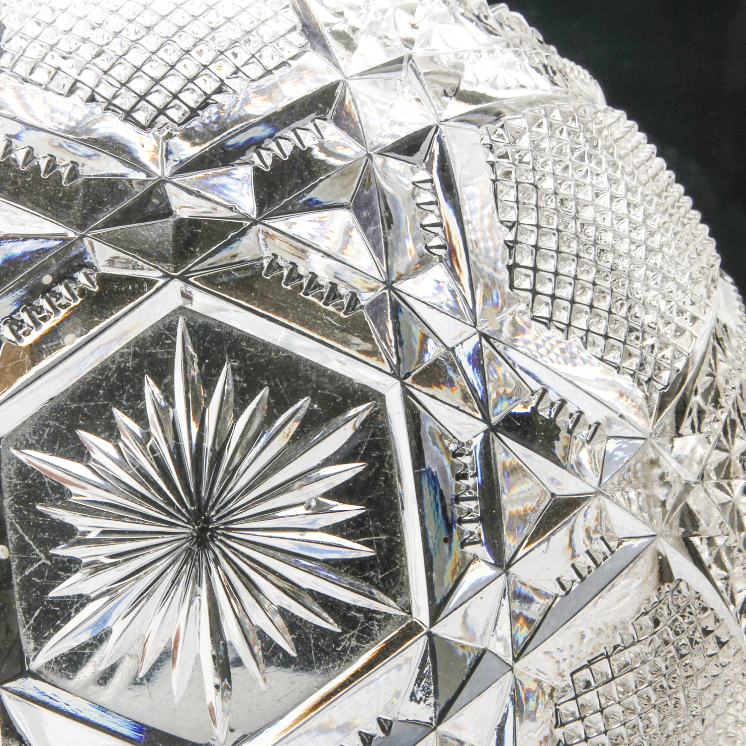 Cut Crystal Serving PIeces