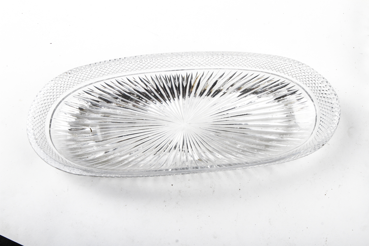 Cut and Pressed Crystal Tableware Pieces