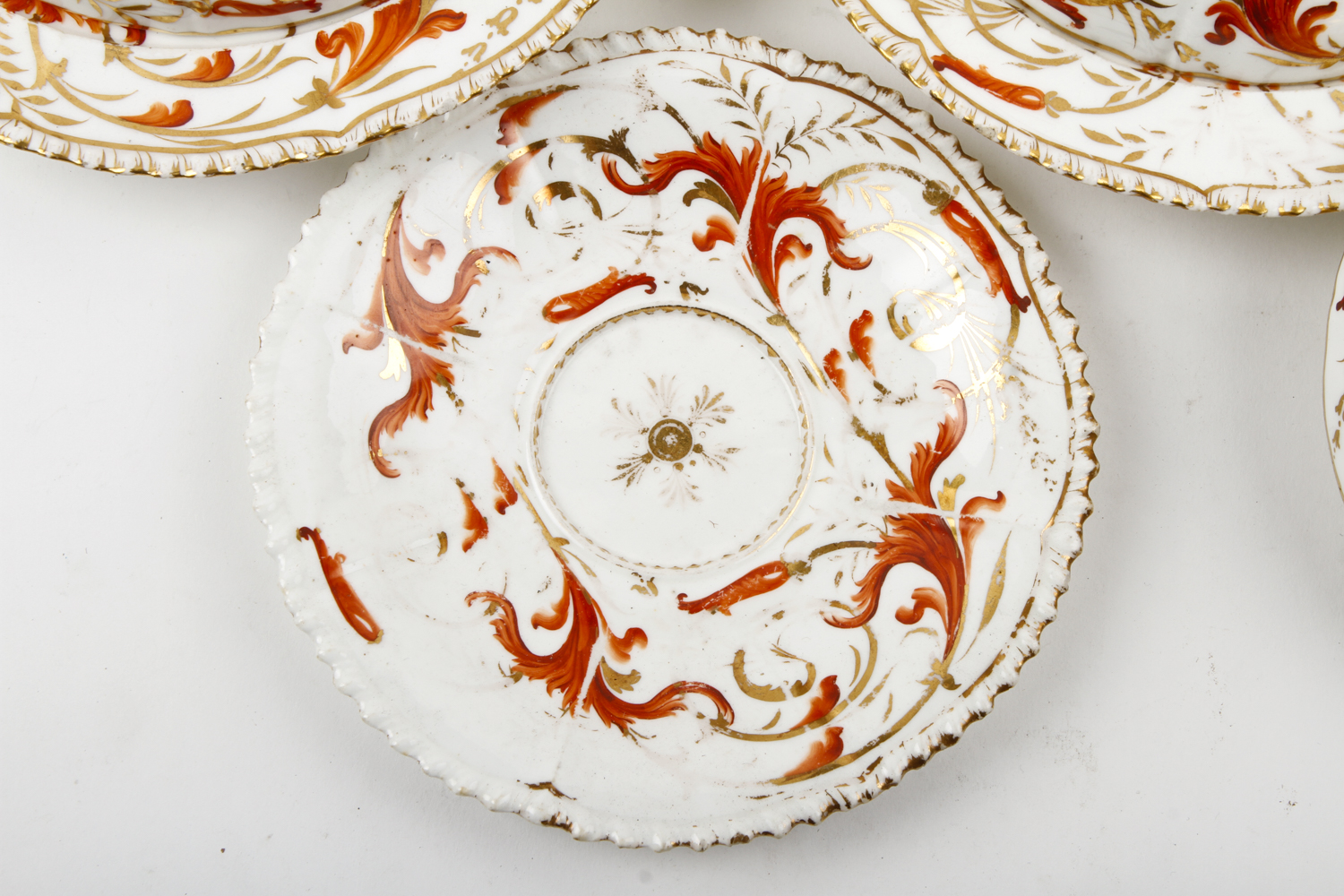 Antique English China with Japonesque Decoration
