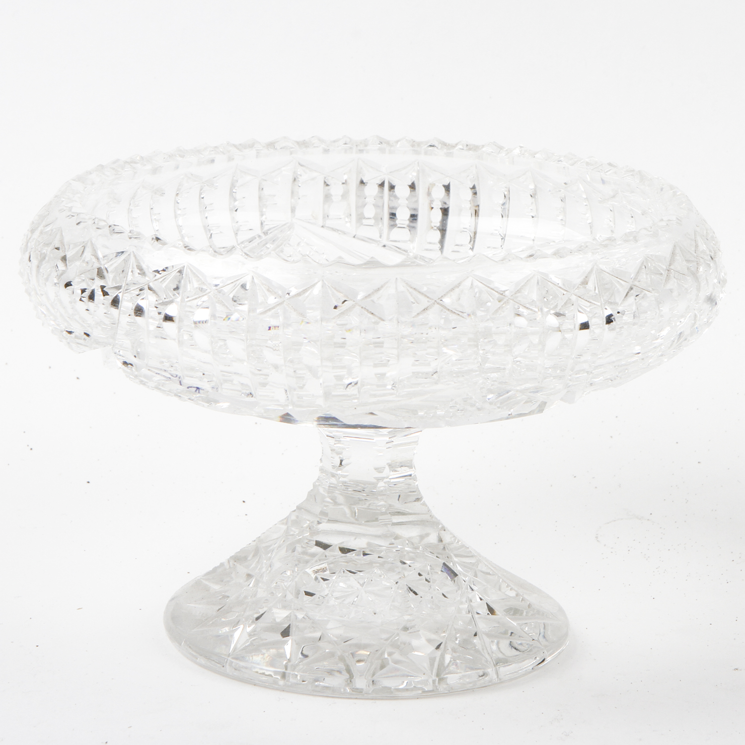 Cut and Pressed Crystal Tableware Pieces