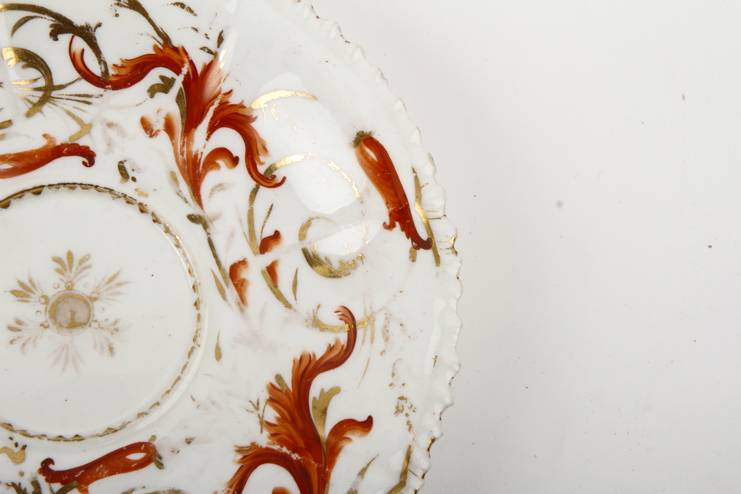 Antique English China with Japonesque Decoration