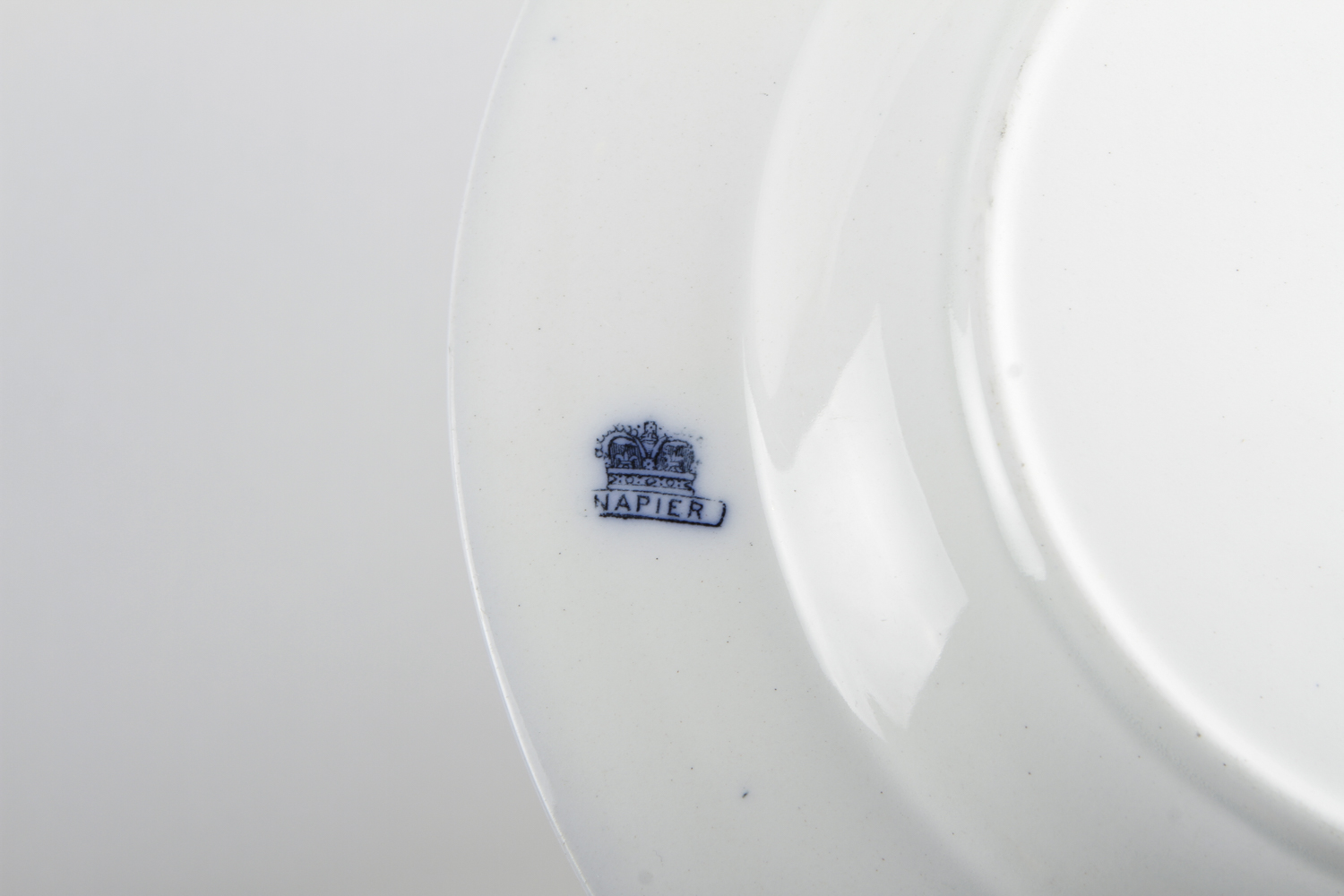 Collection of Flow Blue China Plates