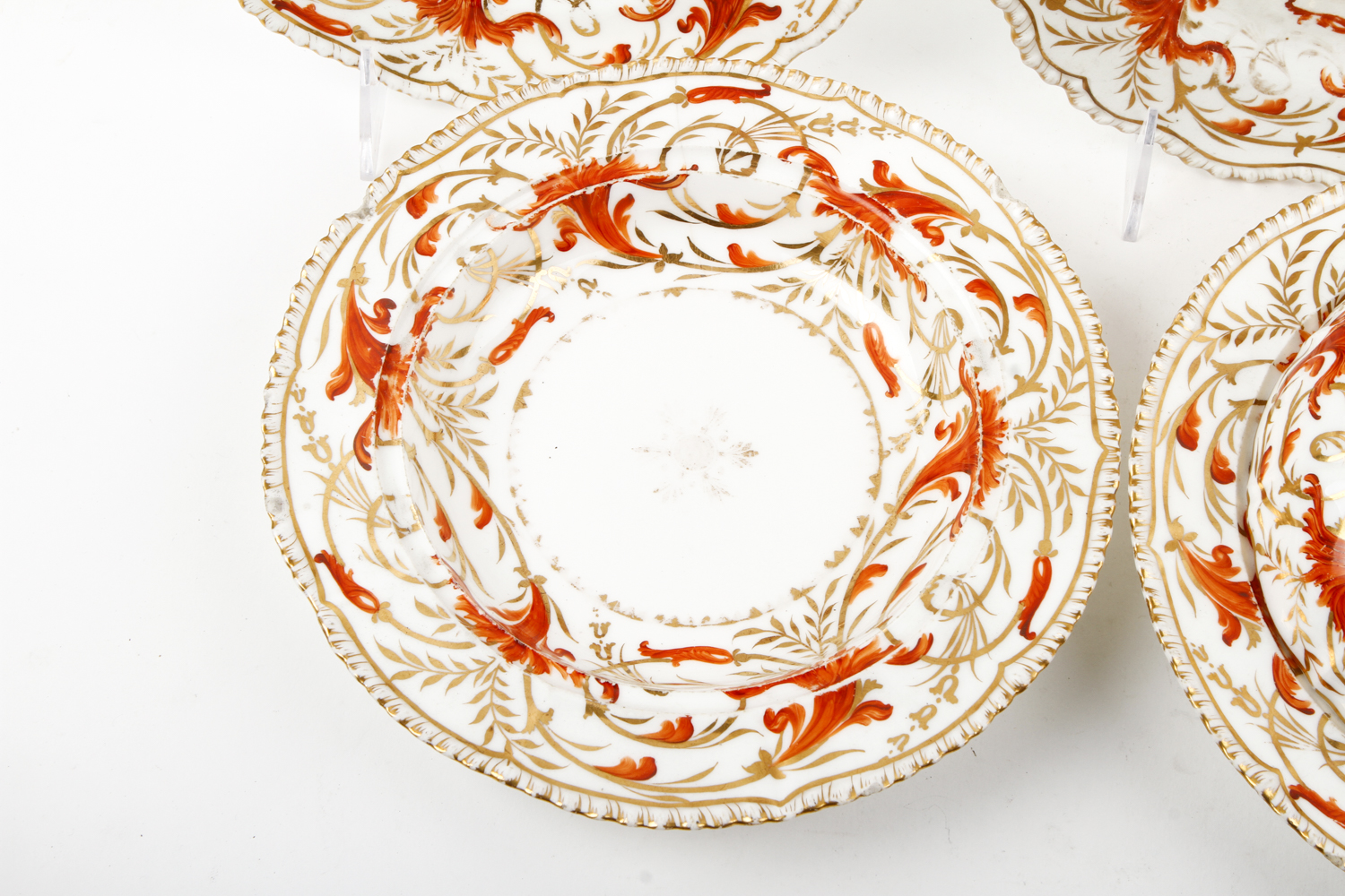 Antique English China with Japonesque Decoration