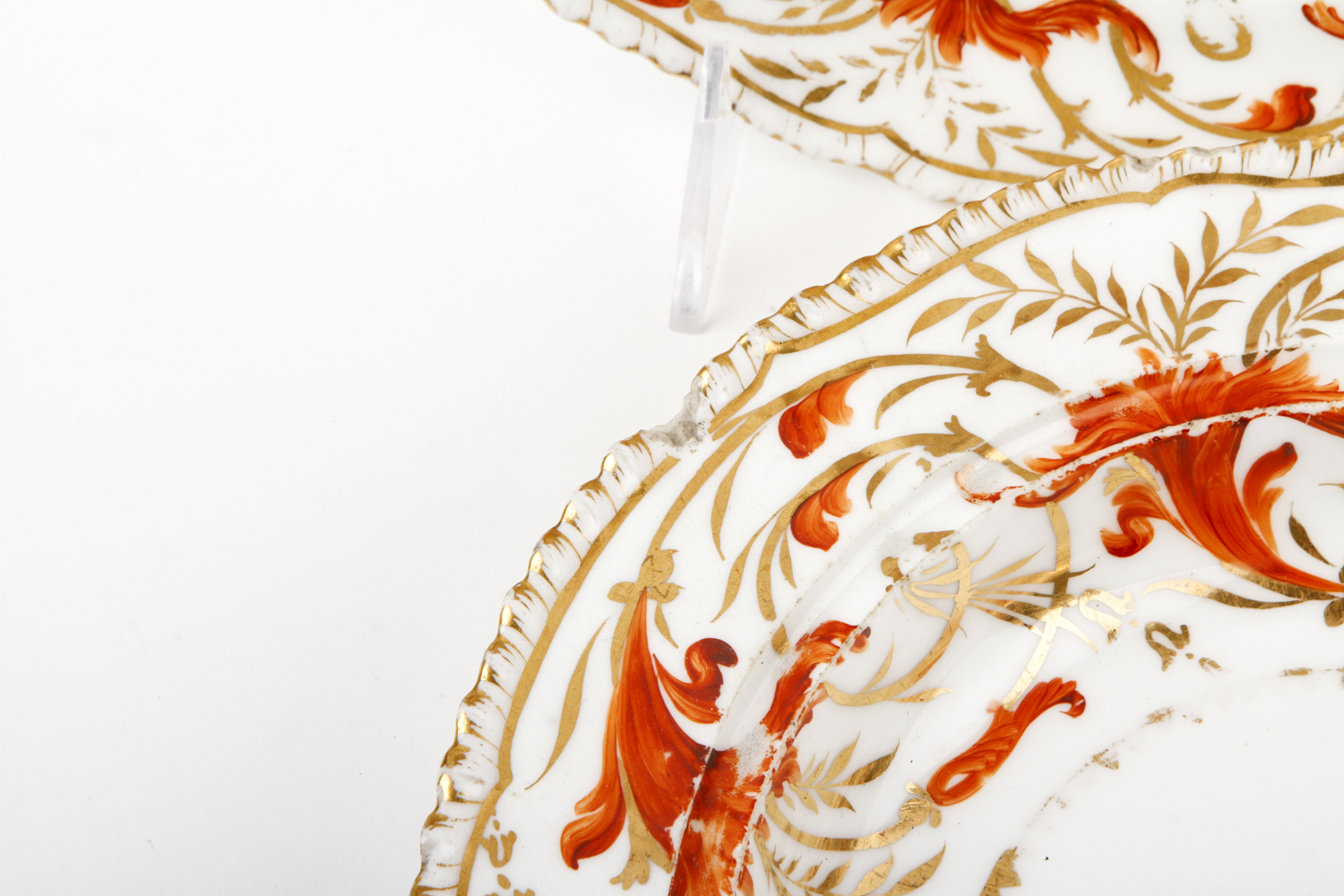 Antique English China with Japonesque Decoration