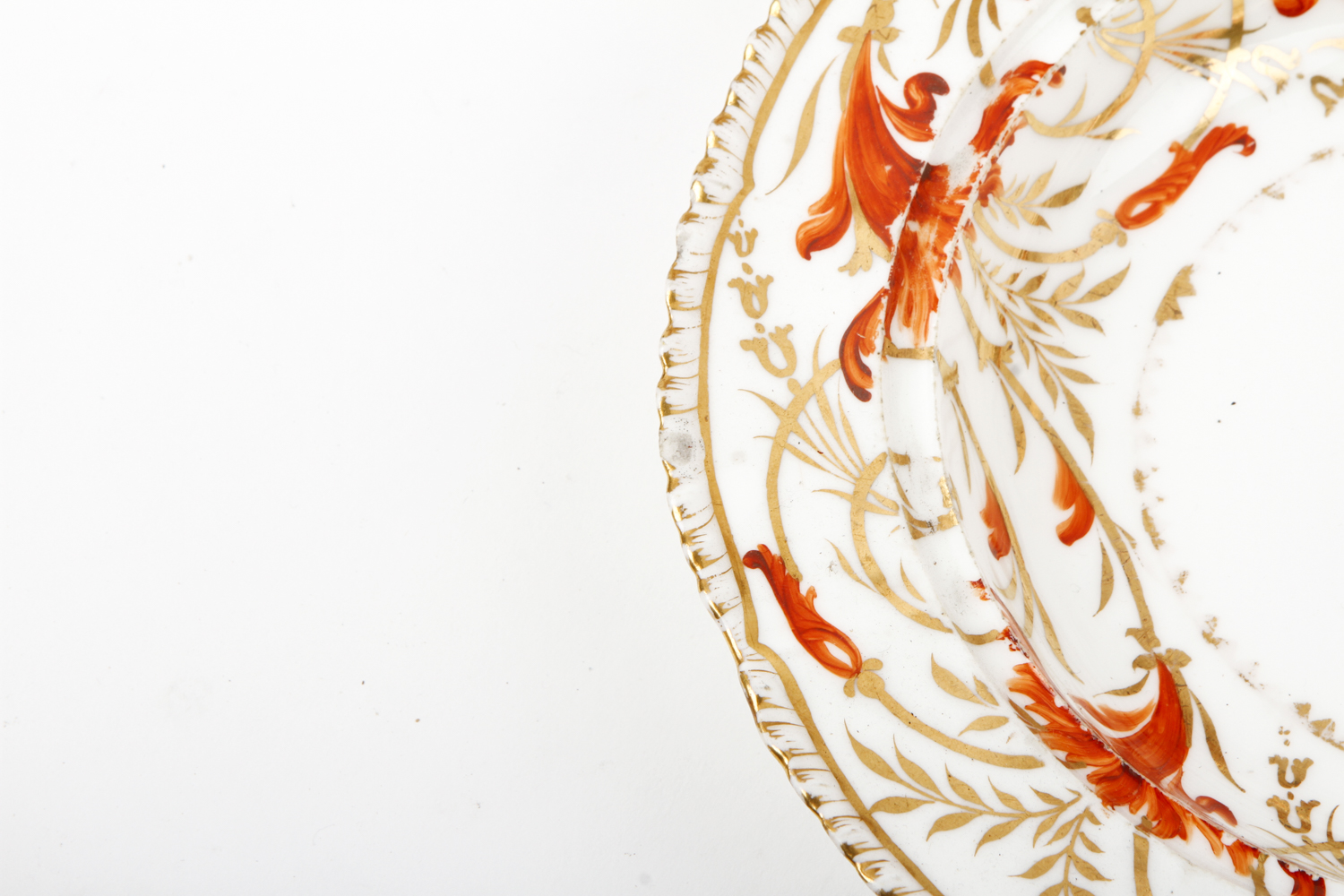 Antique English China with Japonesque Decoration