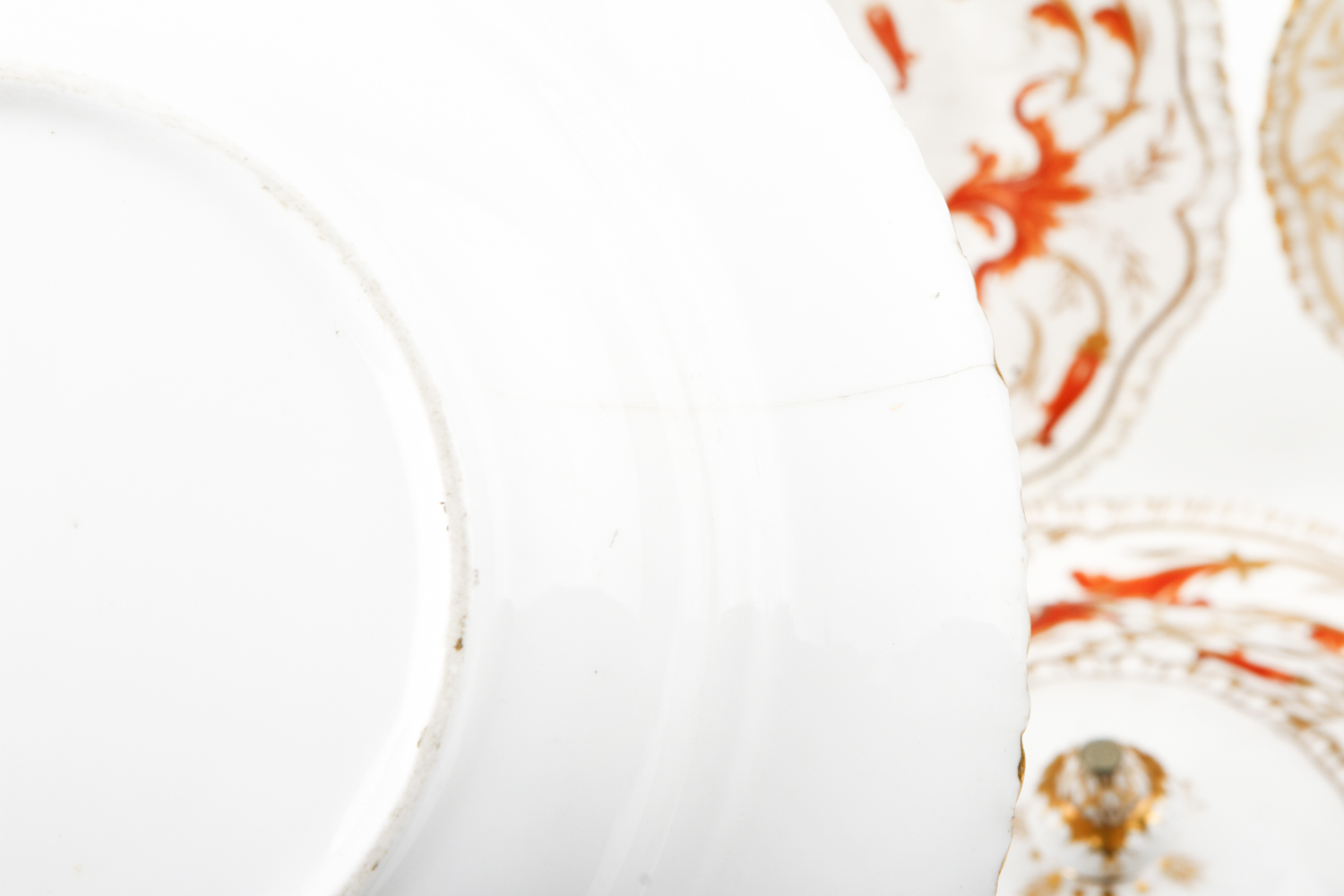 Antique English China with Japonesque Decoration