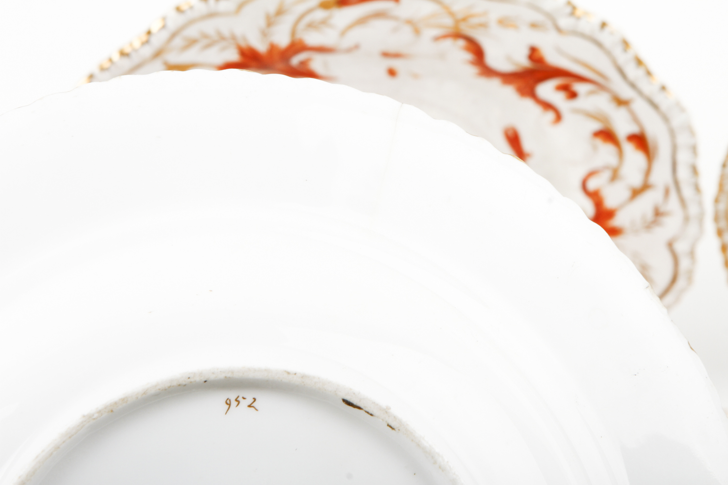 Antique English China with Japonesque Decoration