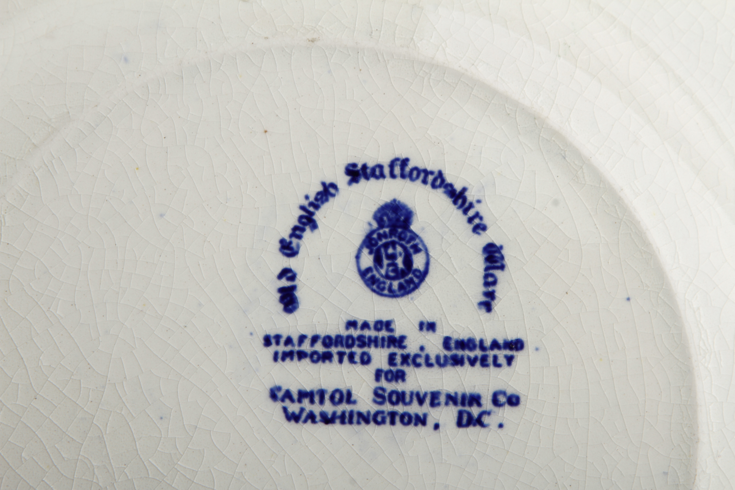 Collection of Flow Blue China Plates