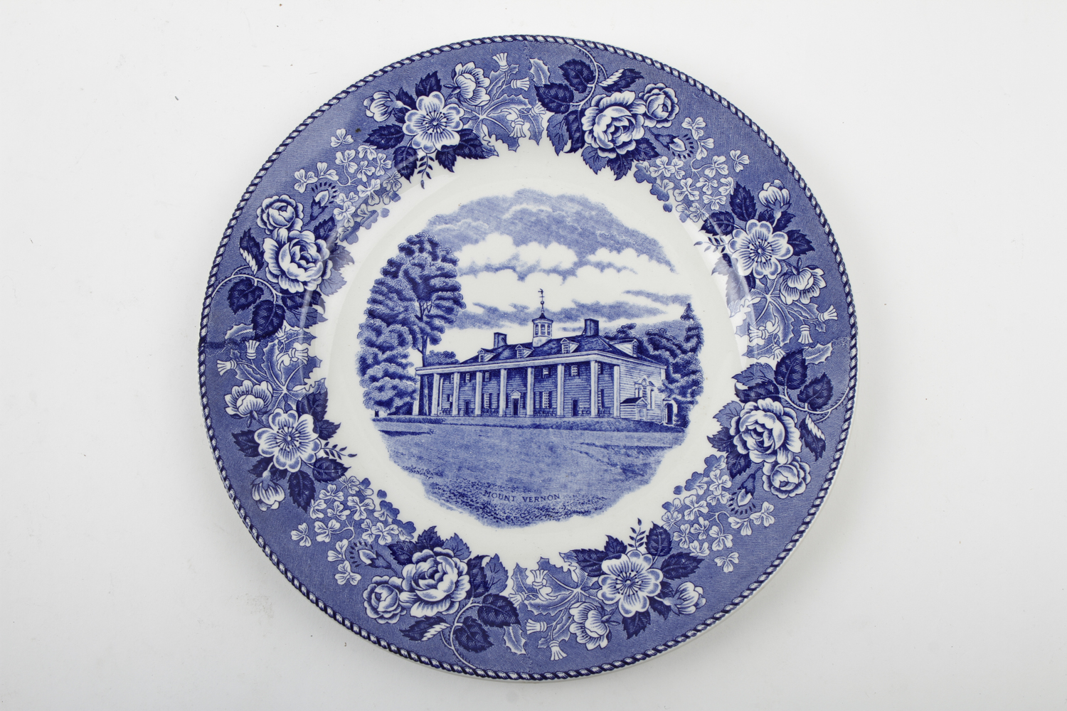 Collection of Flow Blue China Plates