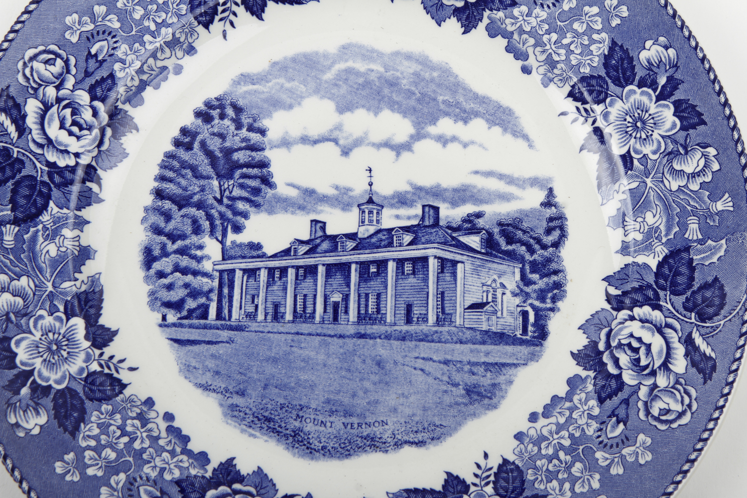 Collection of Flow Blue China Plates