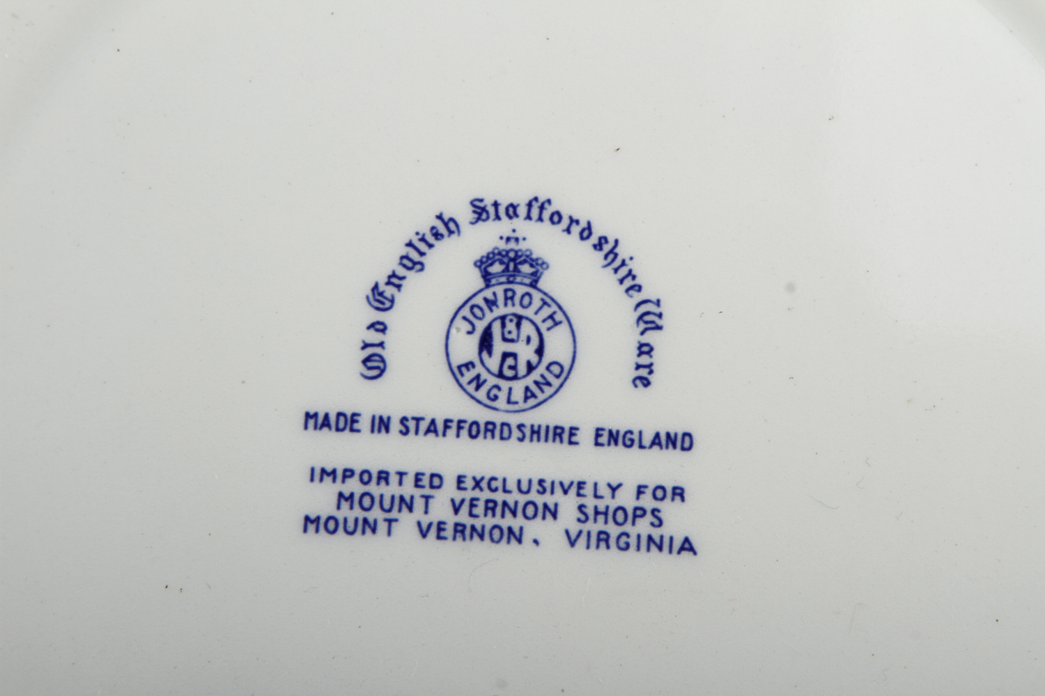 Collection of Flow Blue China Plates