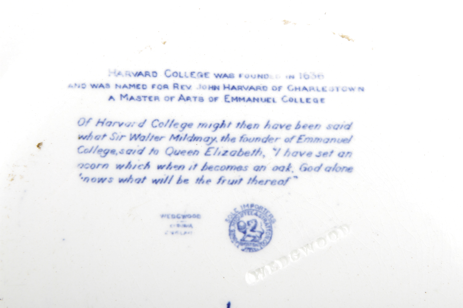 Collection of Flow Blue China Plates