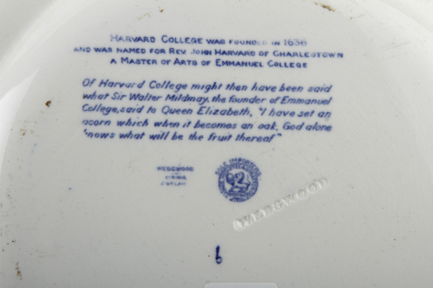 Collection of Flow Blue China Plates