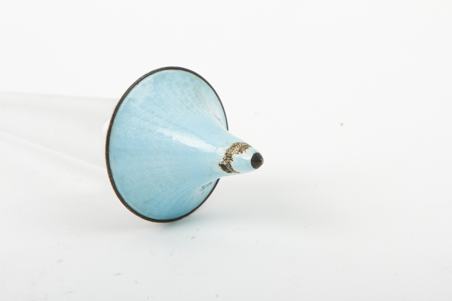 Enamel Topped Perfume Stopper