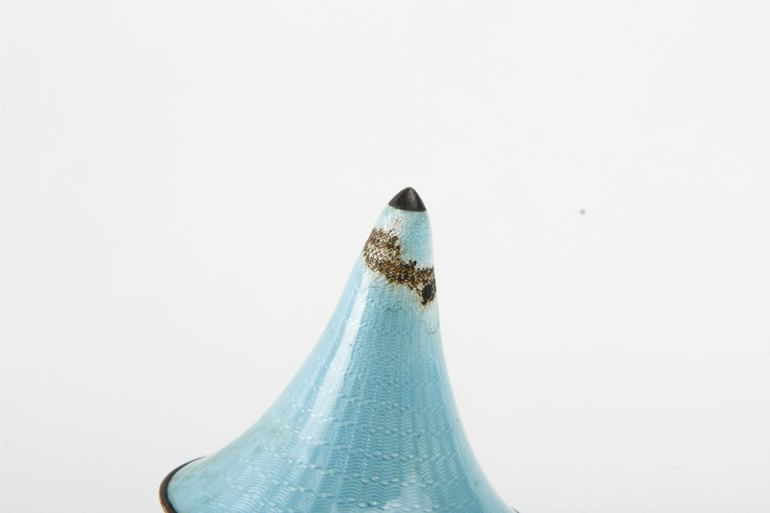 Enamel Topped Perfume Stopper