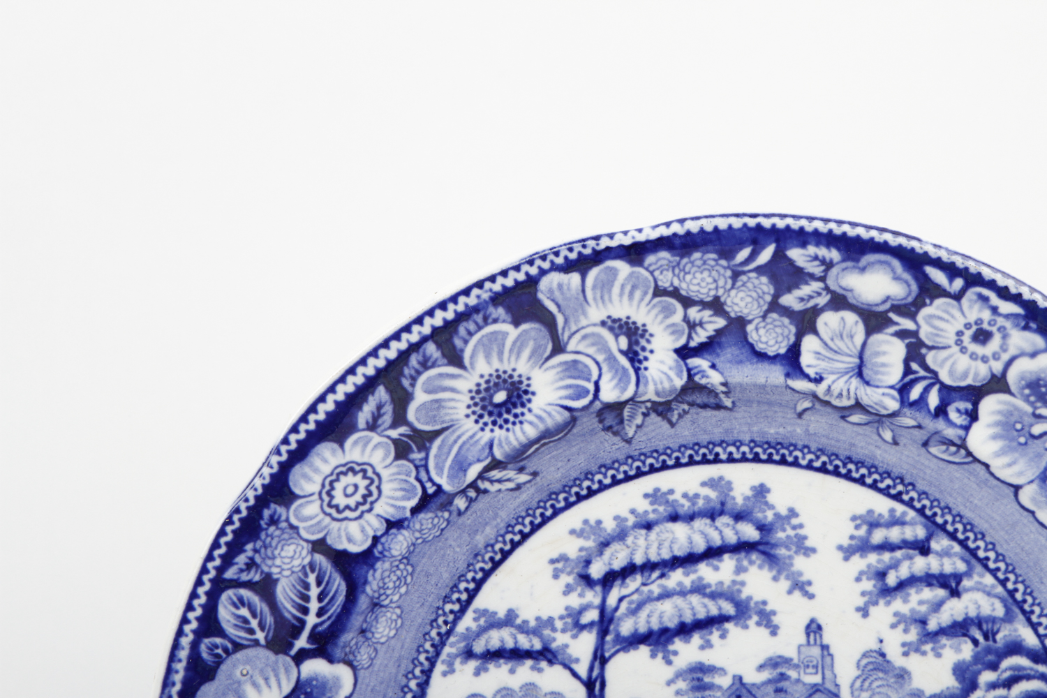 Collection of Flow Blue China Plates