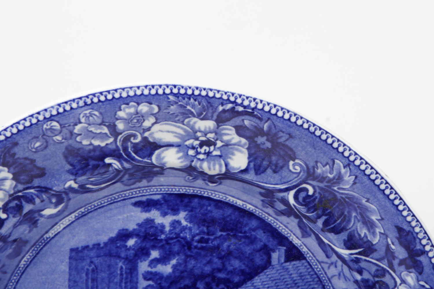 Collection of Flow Blue China Plates