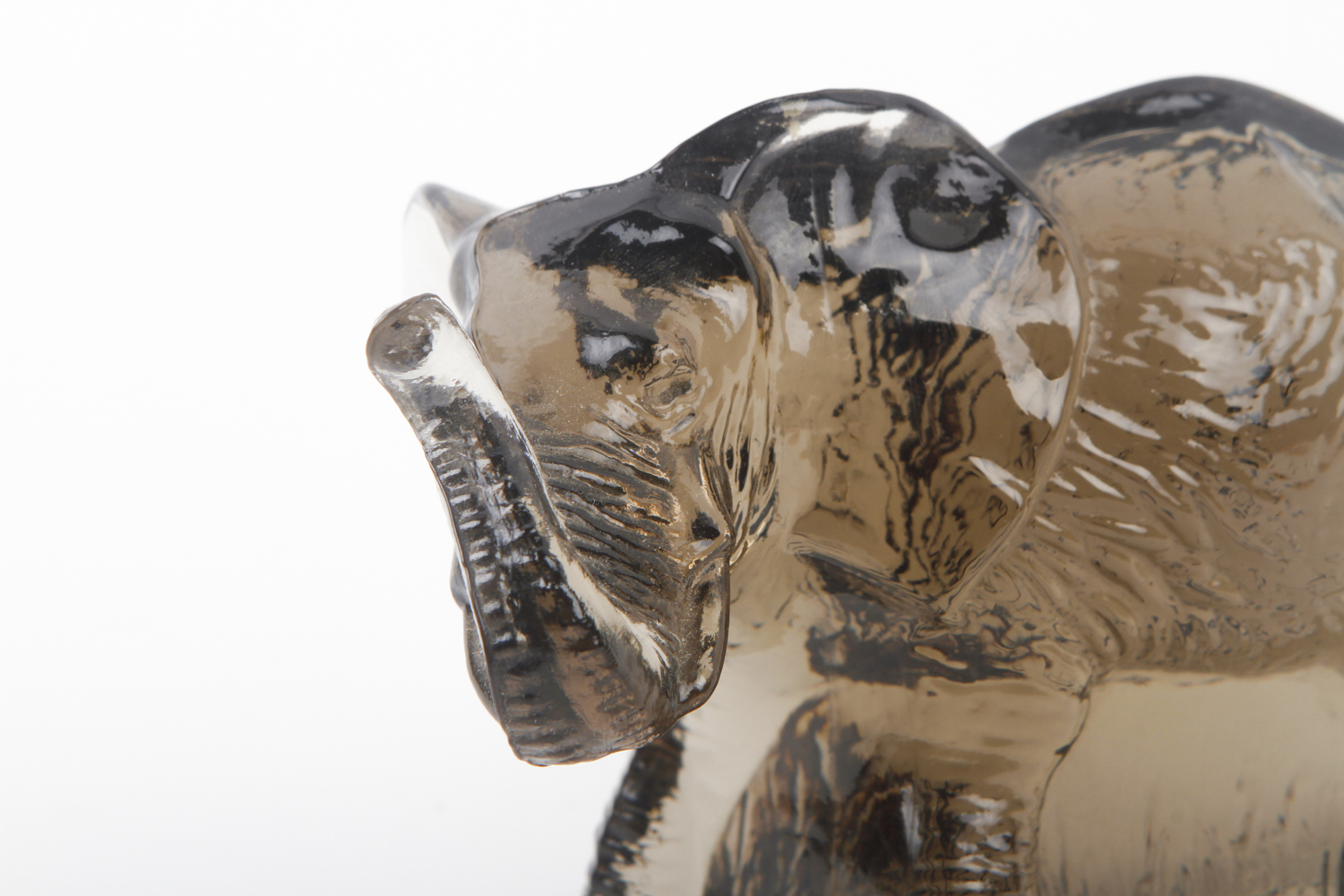 Svenskt Glas Kosta Sweden Limited Edition WWF Art Glass Elephant