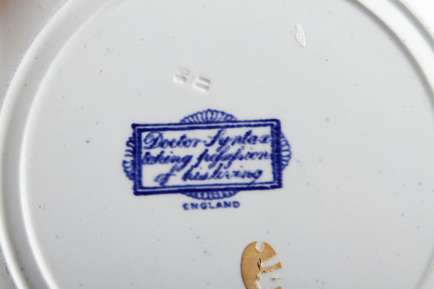 Collection of Flow Blue China Plates