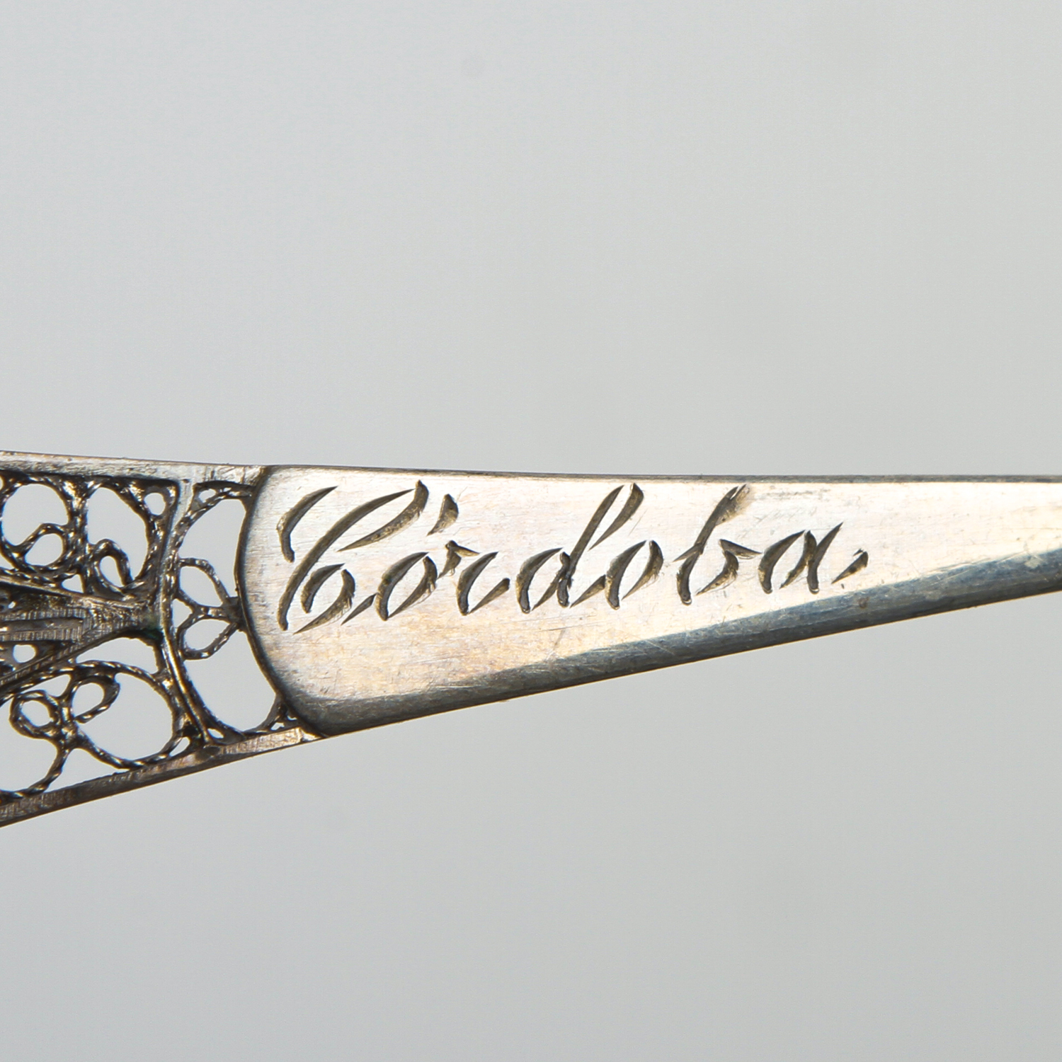 Collection of Sterling Silver Flatware and Sherry Tags