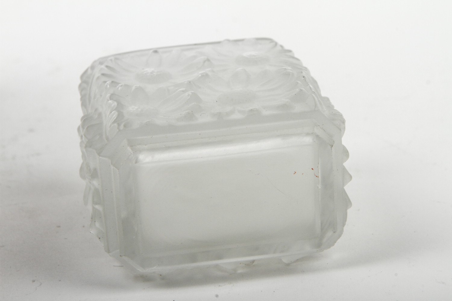 Lalique Style Matchbook Holder and Tray
