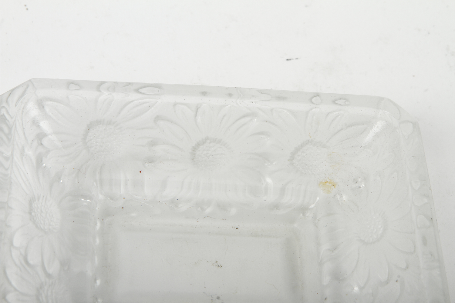 Lalique Style Matchbook Holder and Tray