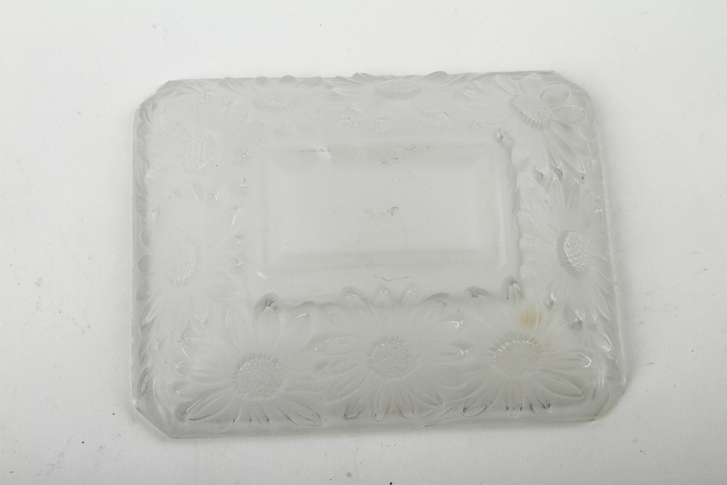 Lalique Style Matchbook Holder and Tray